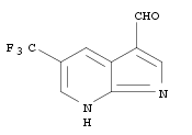 5-(Trifluoromethyl)-7-azaindole-3-carboxaldehyde